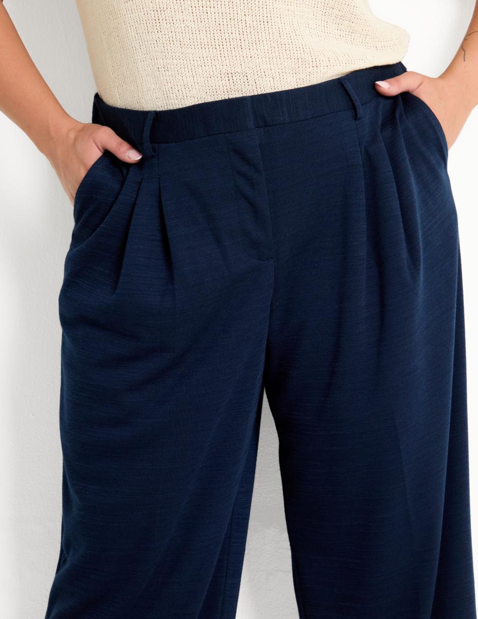 Pantalón relaxed amplio para mujer 4