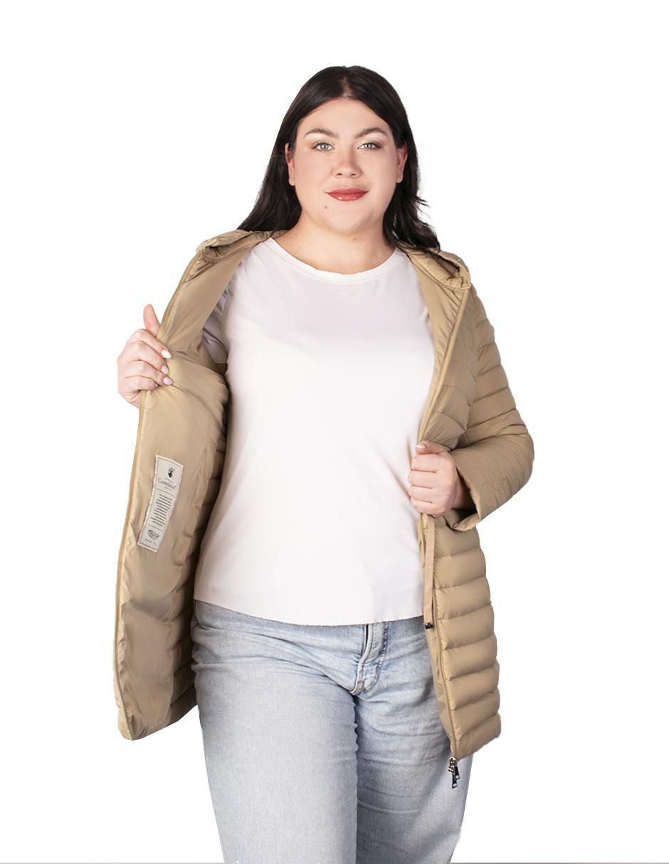 "chamarra" acolchada greenlander no impermeable "de" poliéster "para mujer"