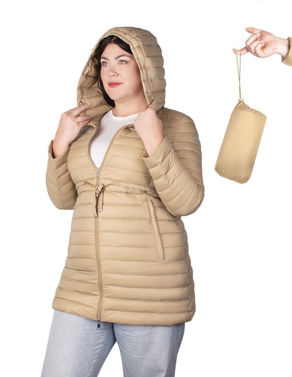 "chamarra" acolchada greenlander no impermeable "de" poliéster "para mujer"