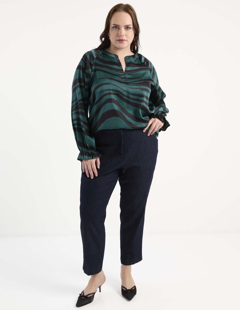 Blusa manga larga para mujer 3