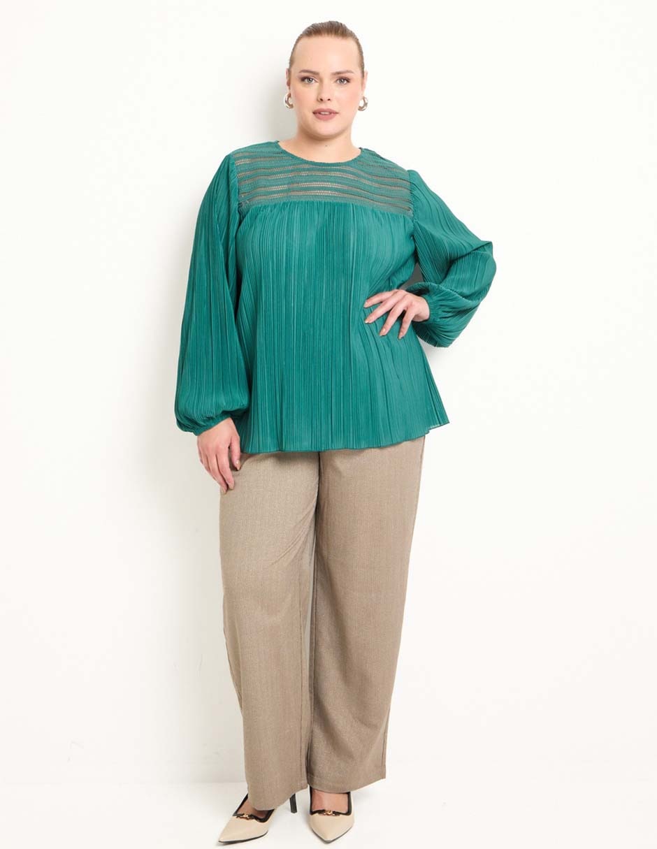 Blusa manga larga para mujer 3