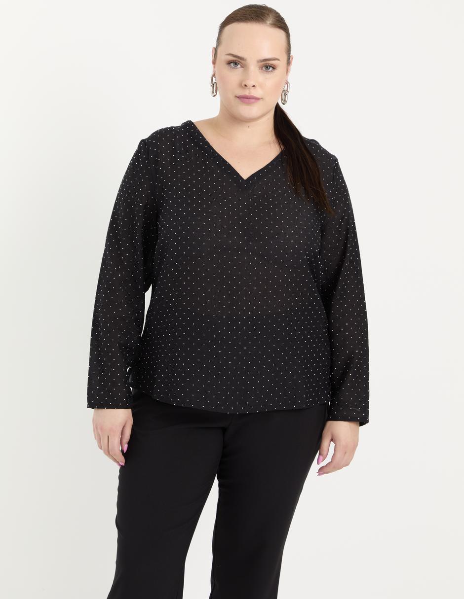 Blusa manga larga para mujer 5