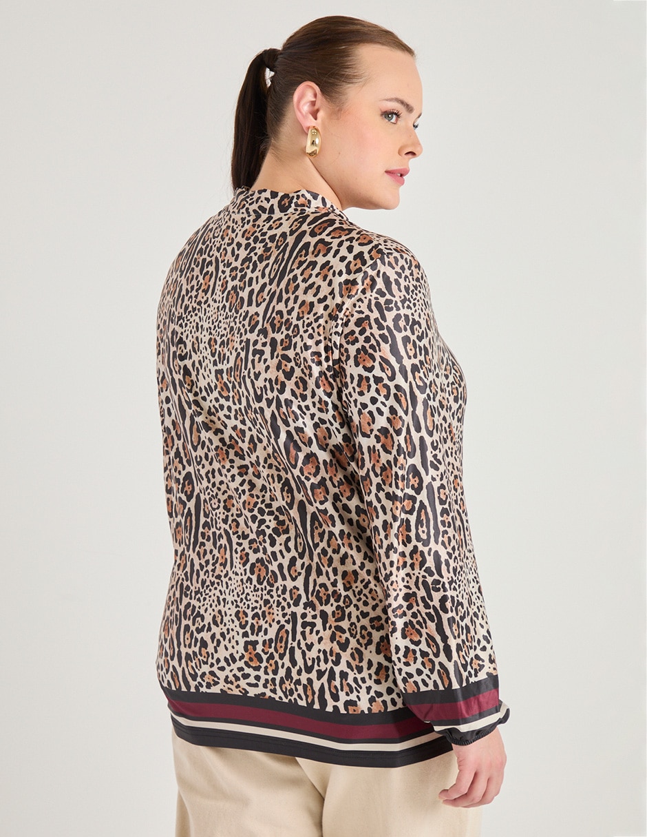 Blusa manga larga para mujer 2