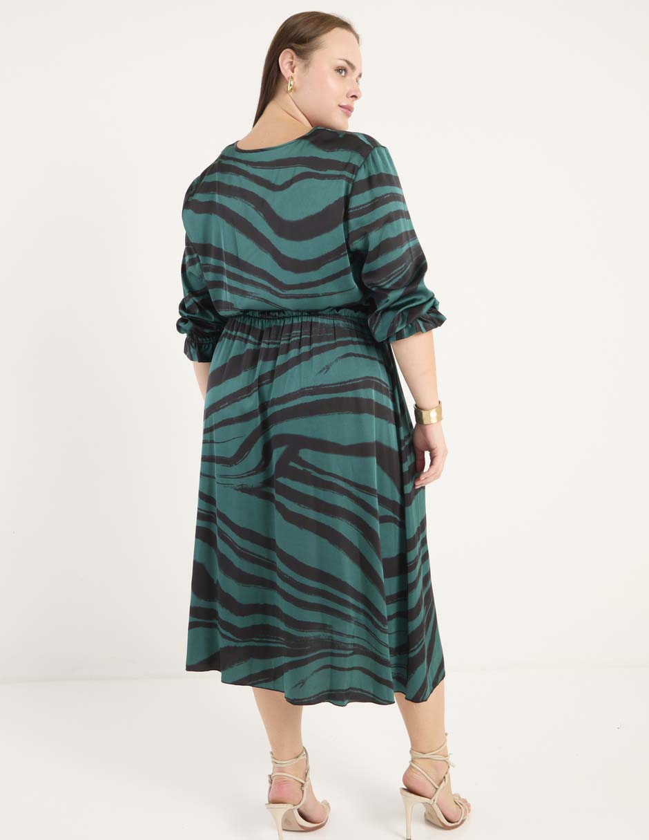 Vestido 3/4 casual para mujer 2