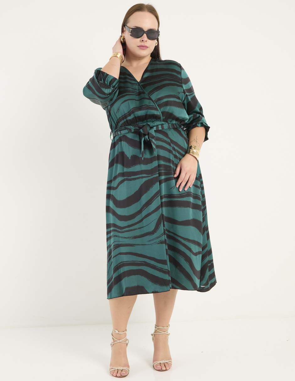 Vestido 3/4 casual para mujer 3