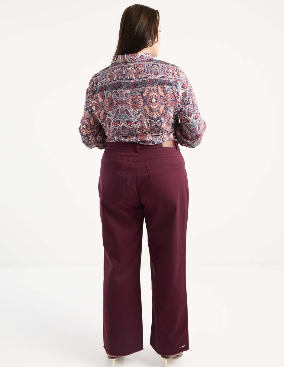 Pantalón relaxed straight para mujer 2