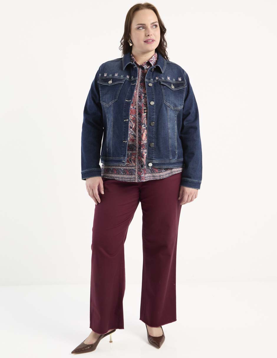 Pantalón relaxed straight para mujer 3