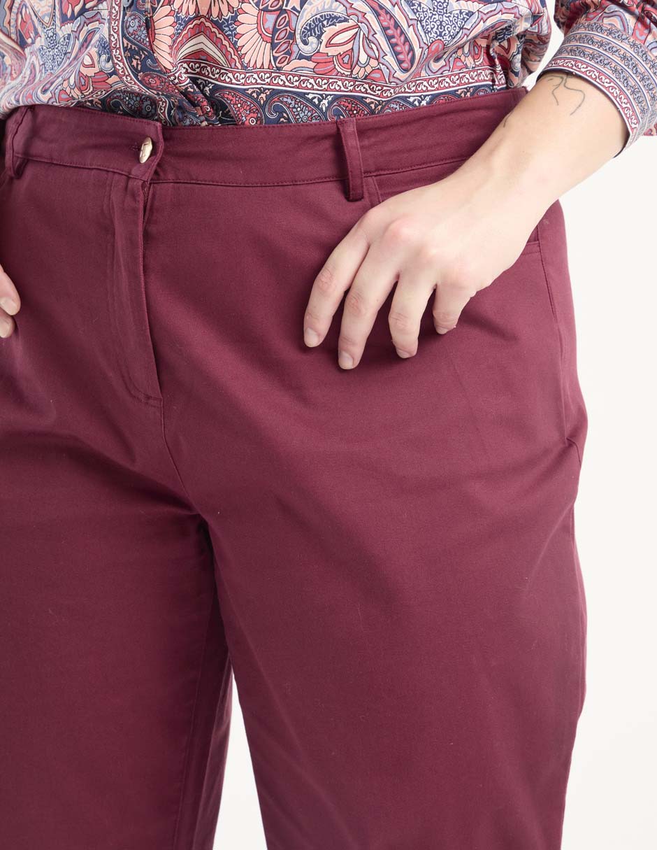 Pantalón relaxed straight para mujer 4