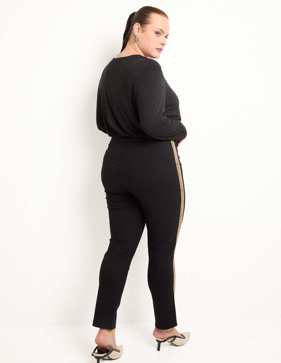 Legging corte cintura con elástico para mujer 2