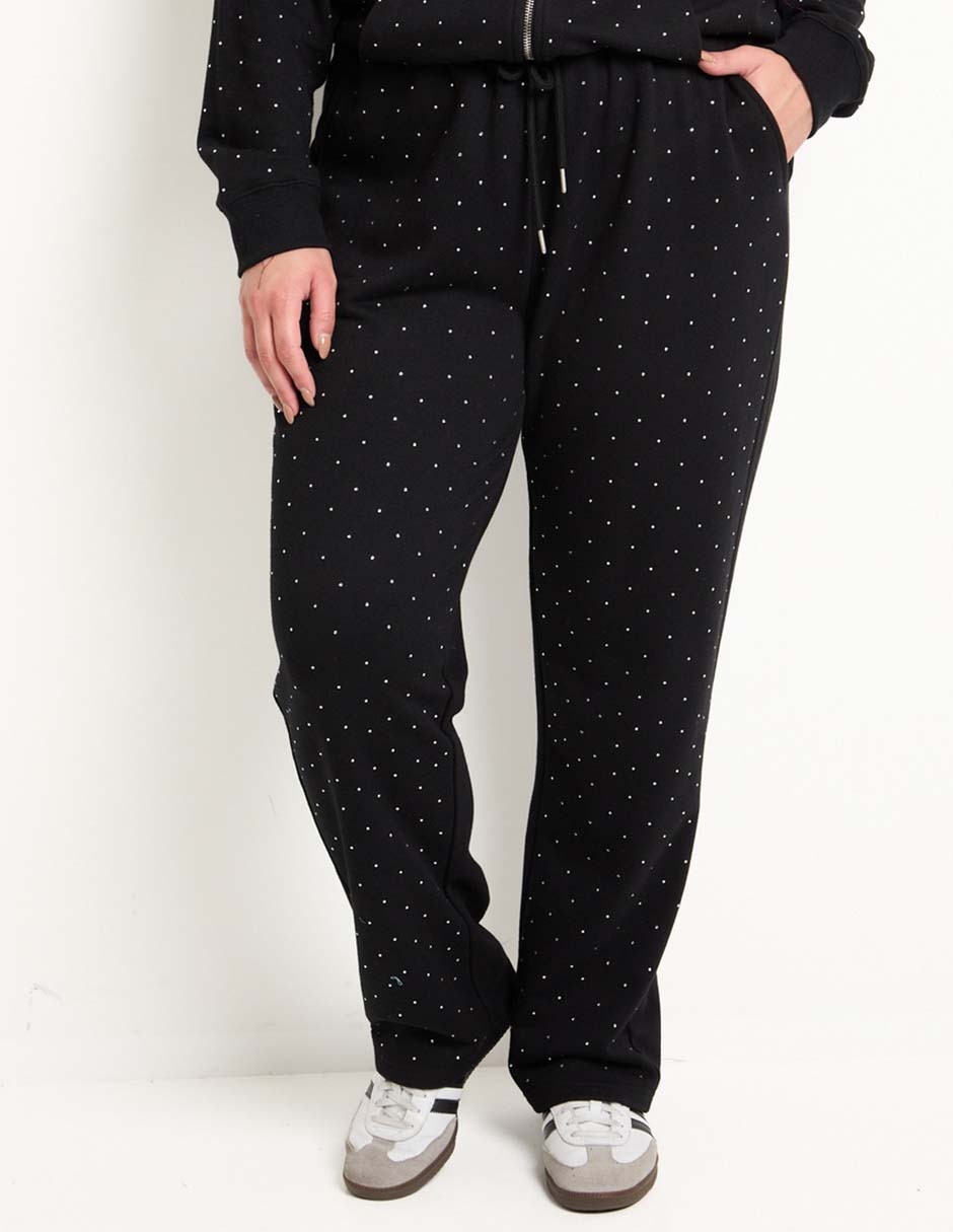 Pants regular con jareta para mujer