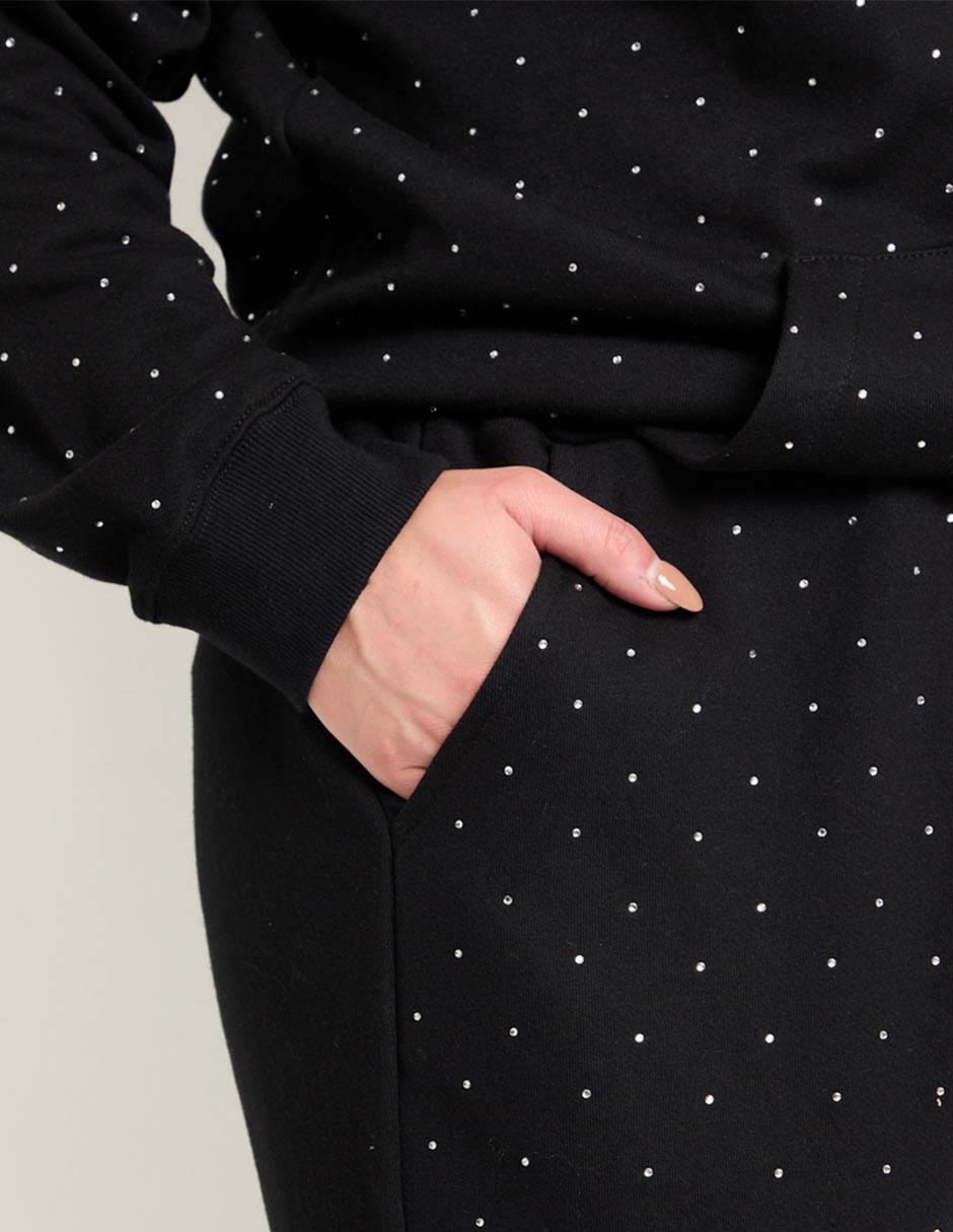 Pants regular con jareta para mujer 4
