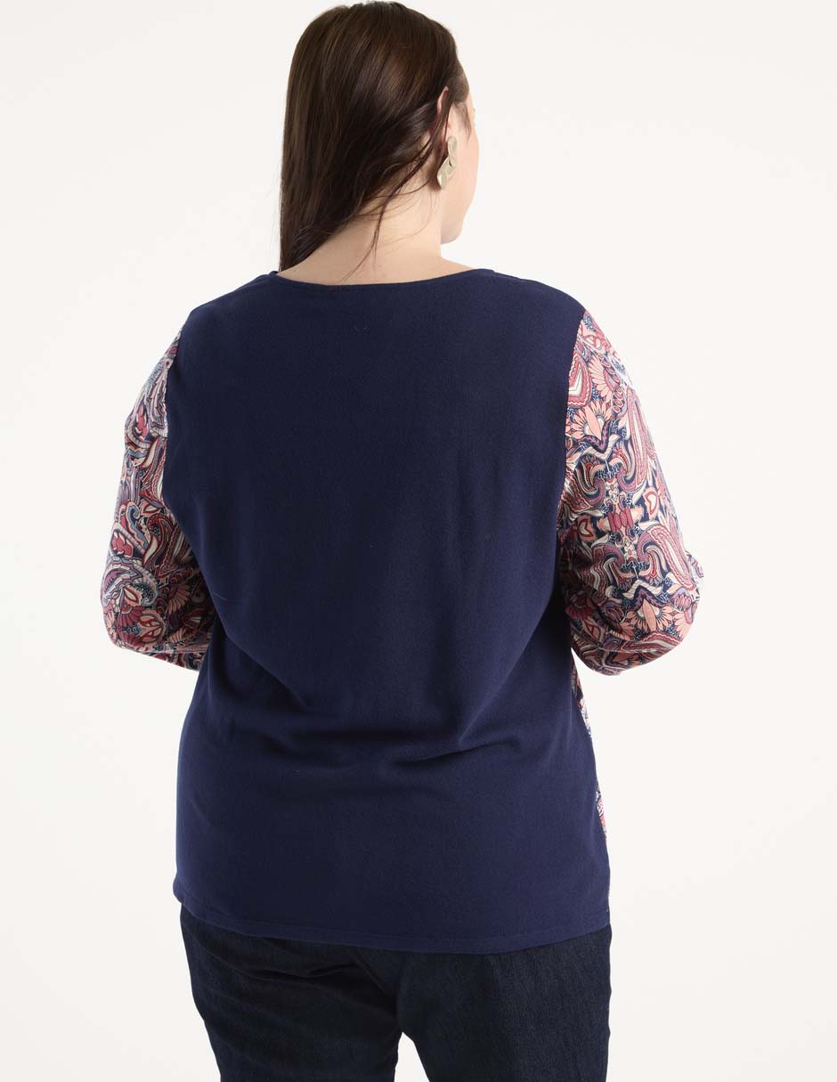 Blusa manga 3/4 para mujer 2