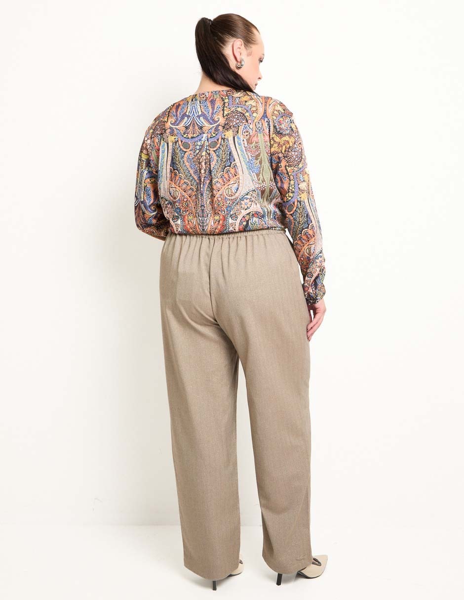Pantalón de vestir straight para mujer 2