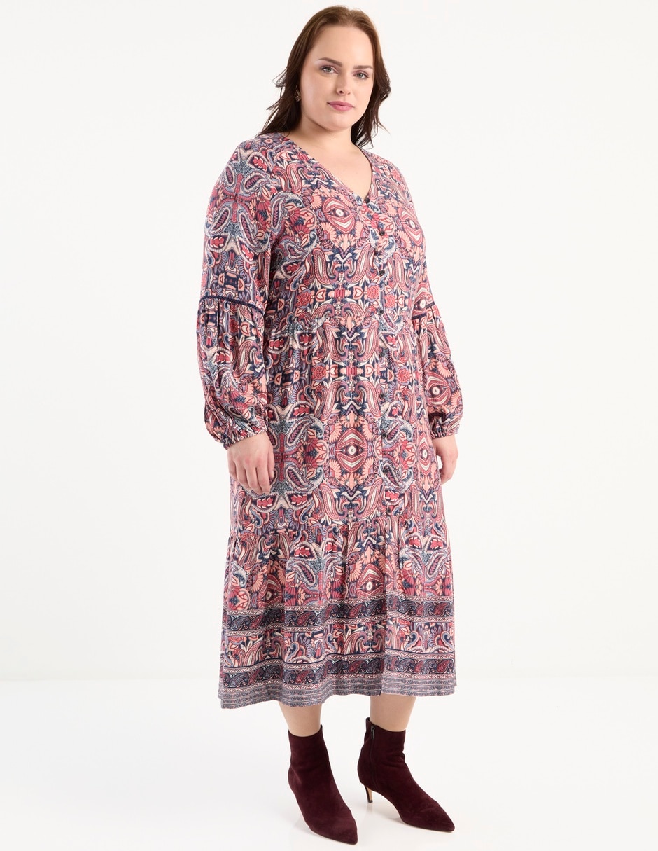 Vestido midi casual para mujer 3