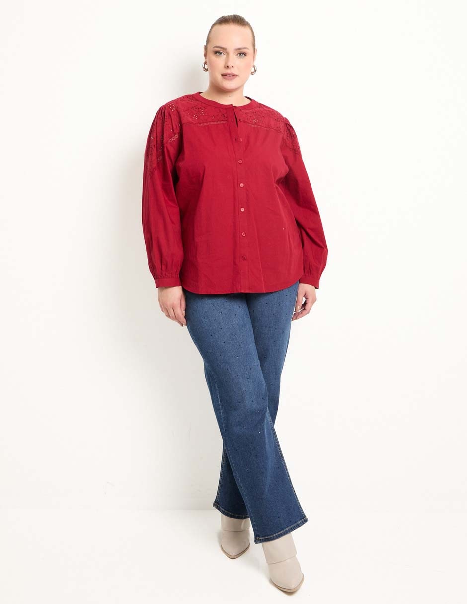 Jeans straight para mujer 3
