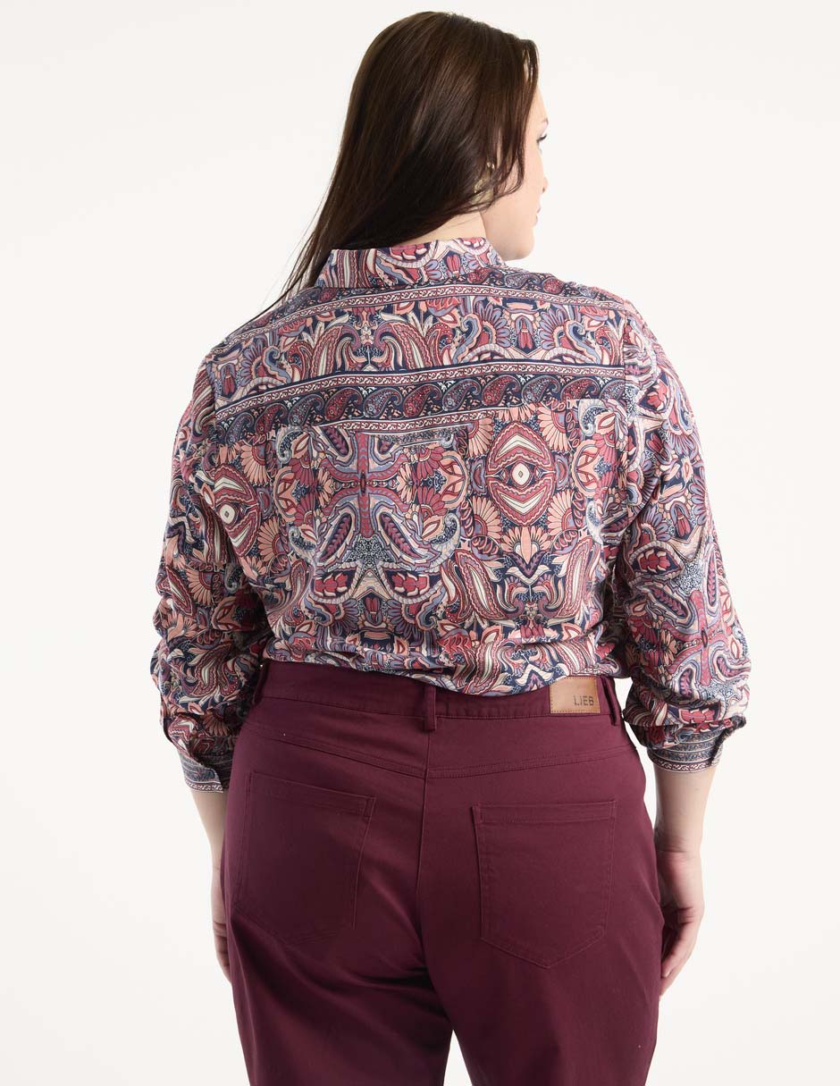 Blusa manga larga para mujer 2