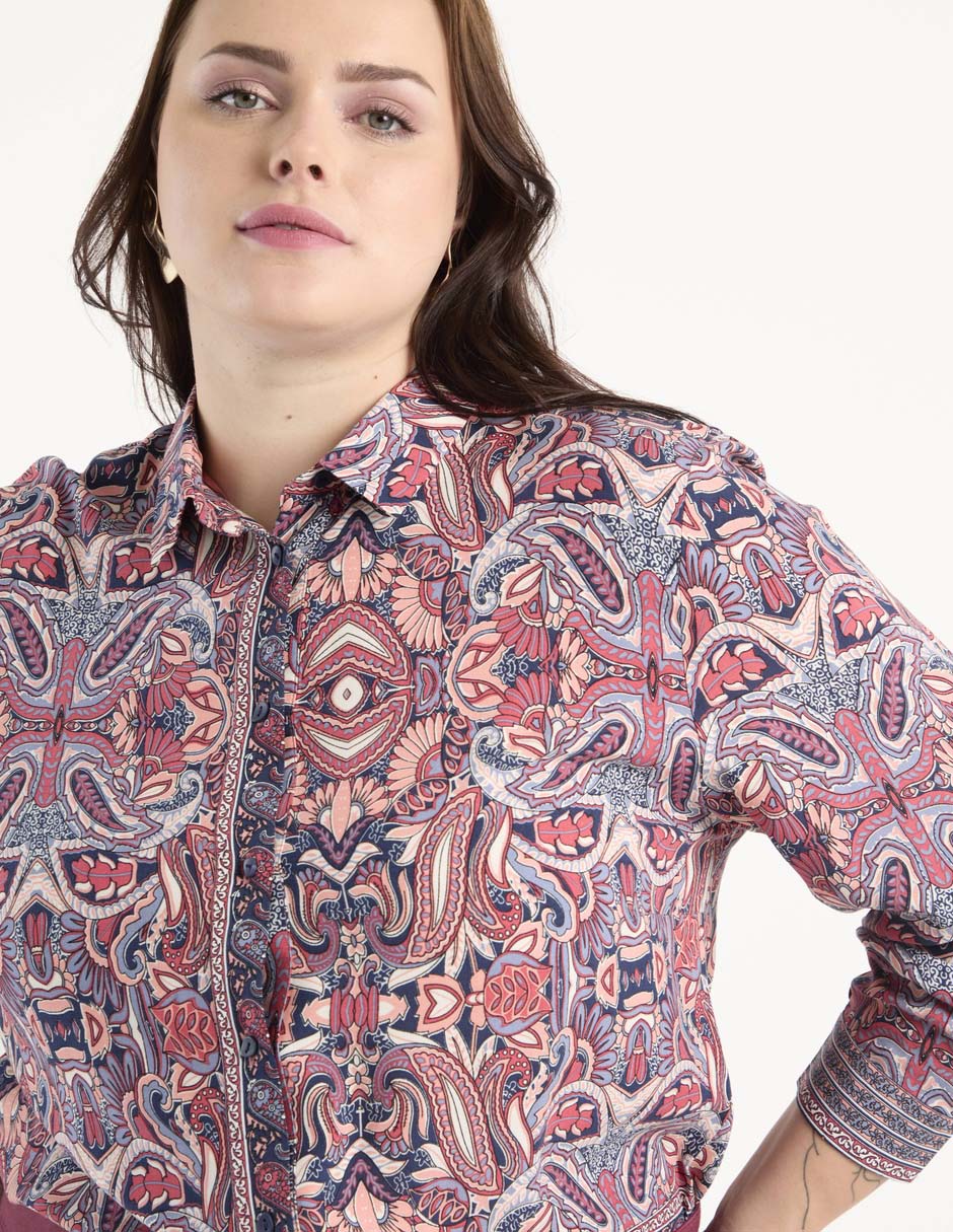 Blusa manga larga para mujer 4