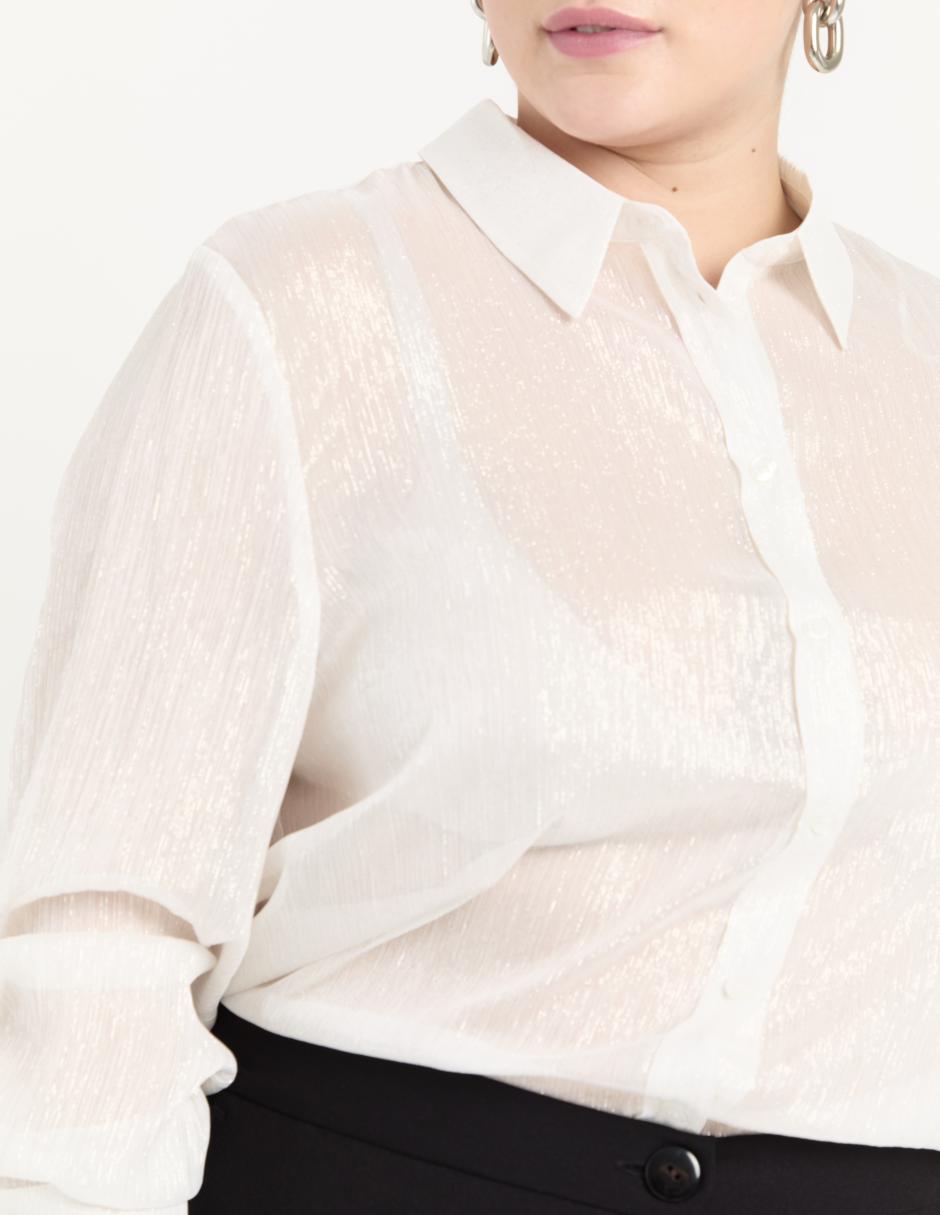 Blusa manga larga para mujer 5