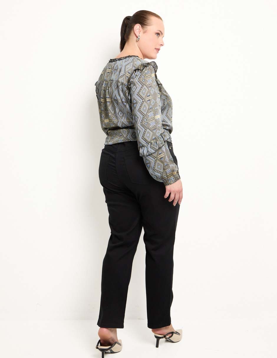 Pantalón straight para mujer 2