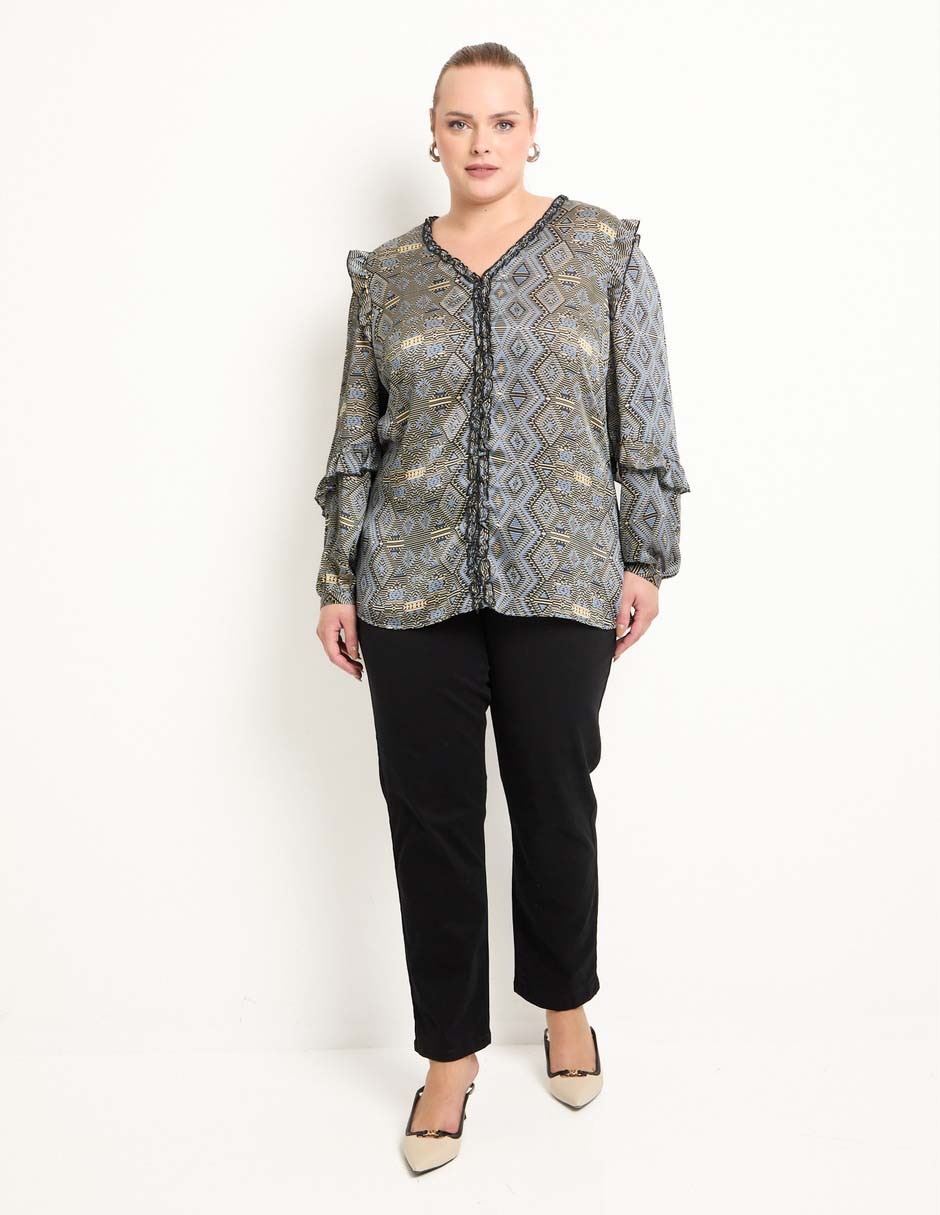 Pantalón straight para mujer 3