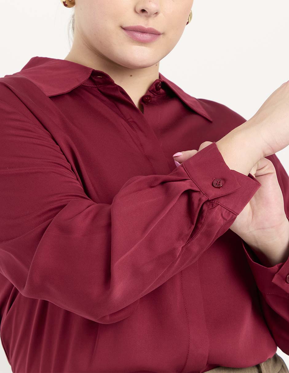 Blusa manga larga para mujer 4