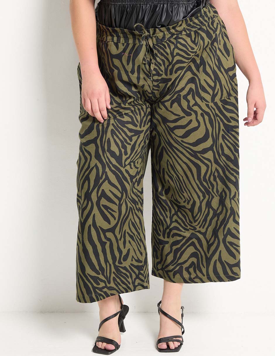 Pantalón relaxed amplio para mujer 1