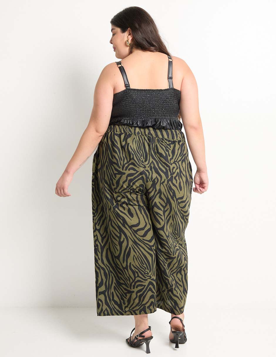 Pantalón relaxed amplio para mujer 2