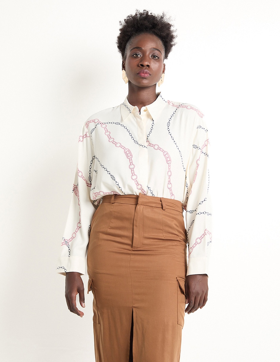 Camisa manga larga para mujer 4