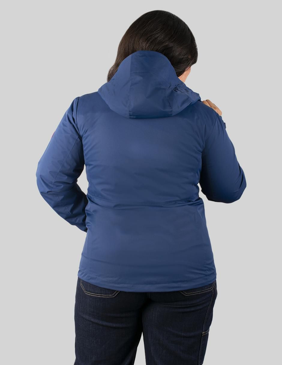 "chamarra" parka greenlander repelente al agua "de" poliéster "para mujer"