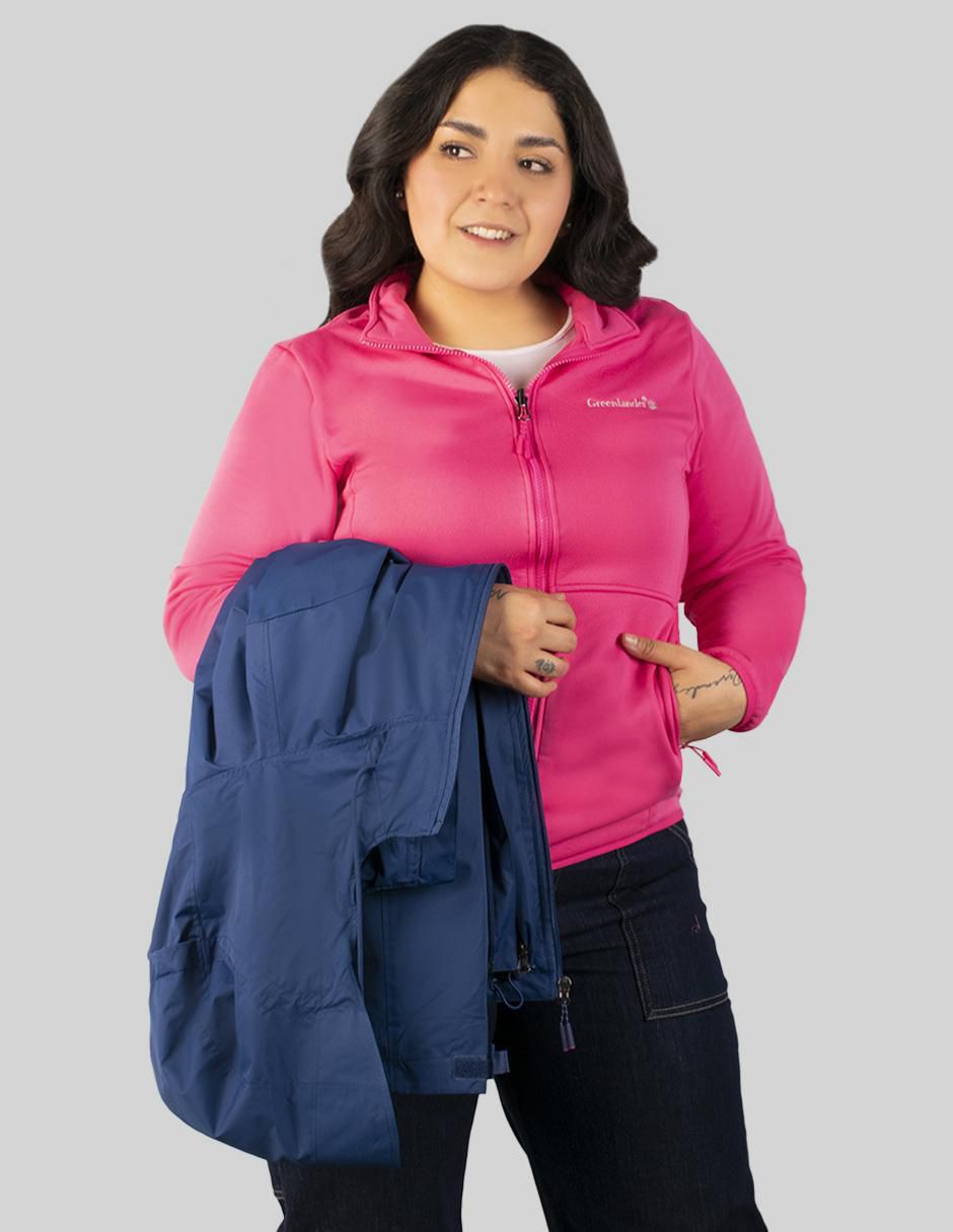 "chamarra" parka greenlander repelente al agua "de" poliéster "para mujer"