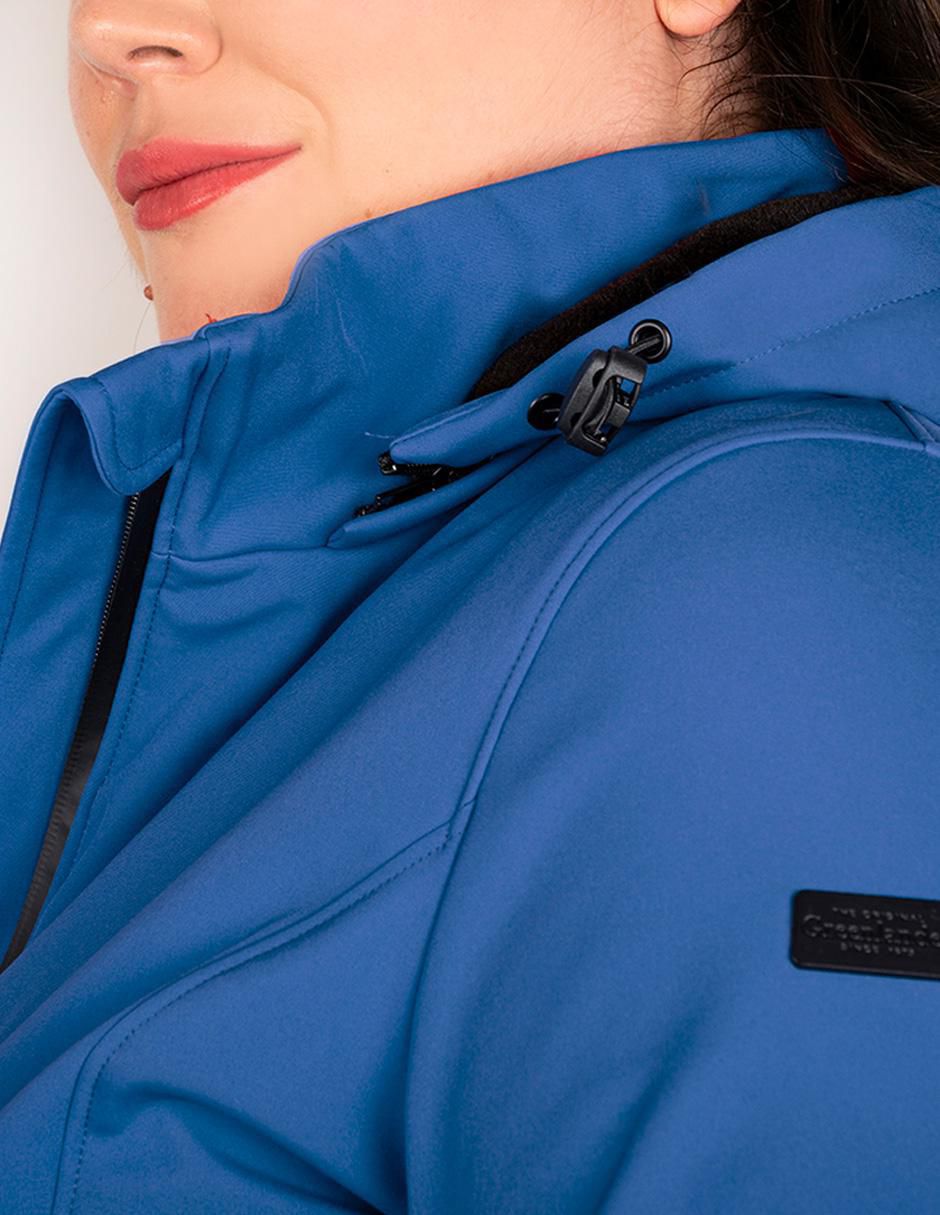 Chamarra cazadora impermeable para mujer 4
