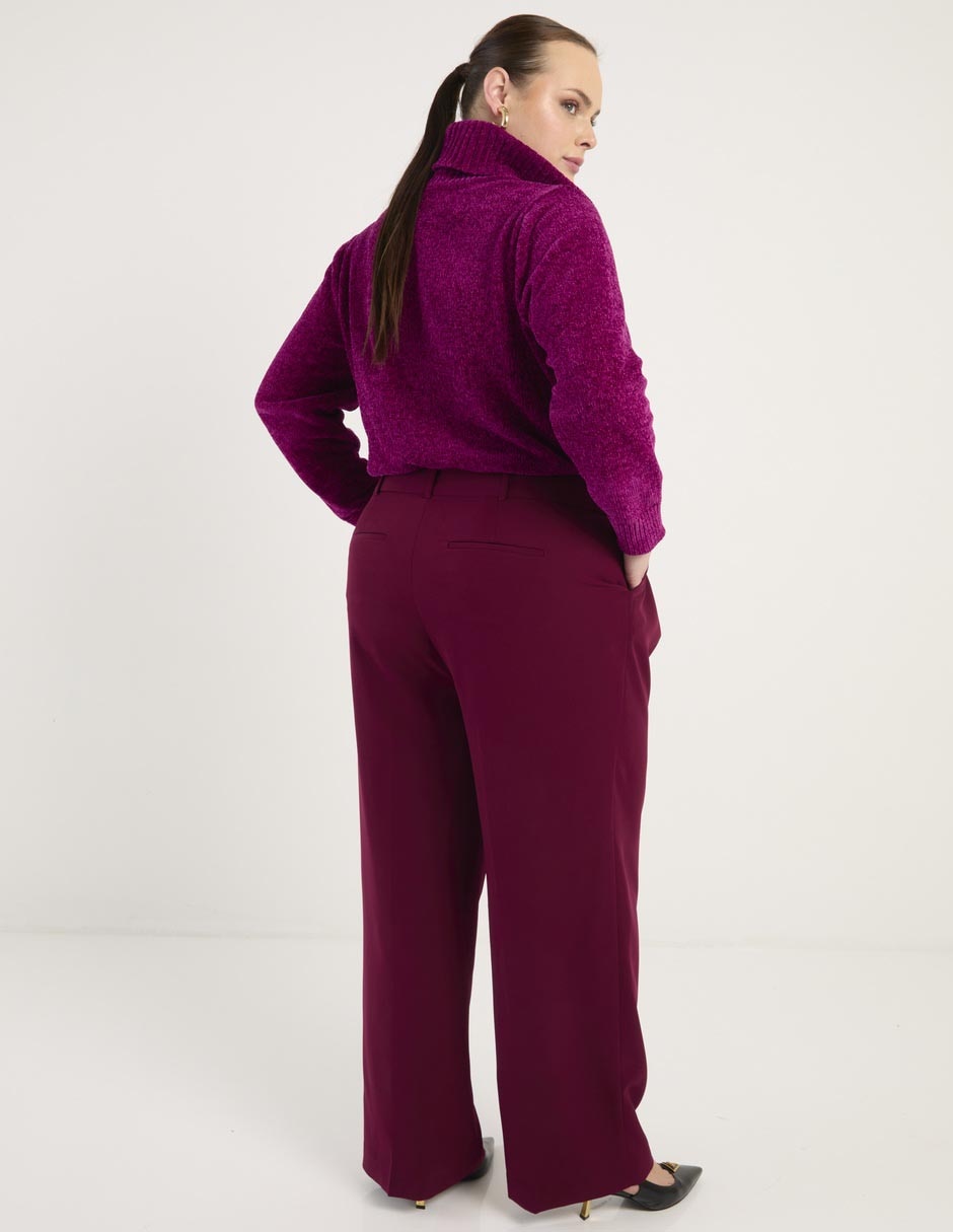 Pantalón relaxed amplio para mujer 2