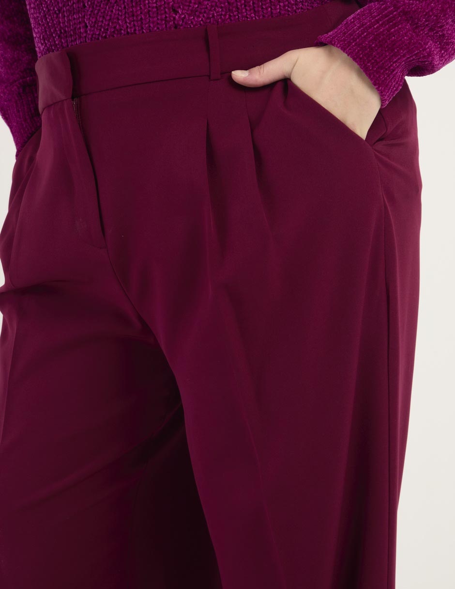 Pantalón relaxed amplio para mujer 4