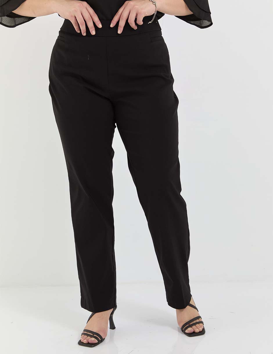 Pantalón de vestir straight para mujer Pantalón de vestir straight para mujer