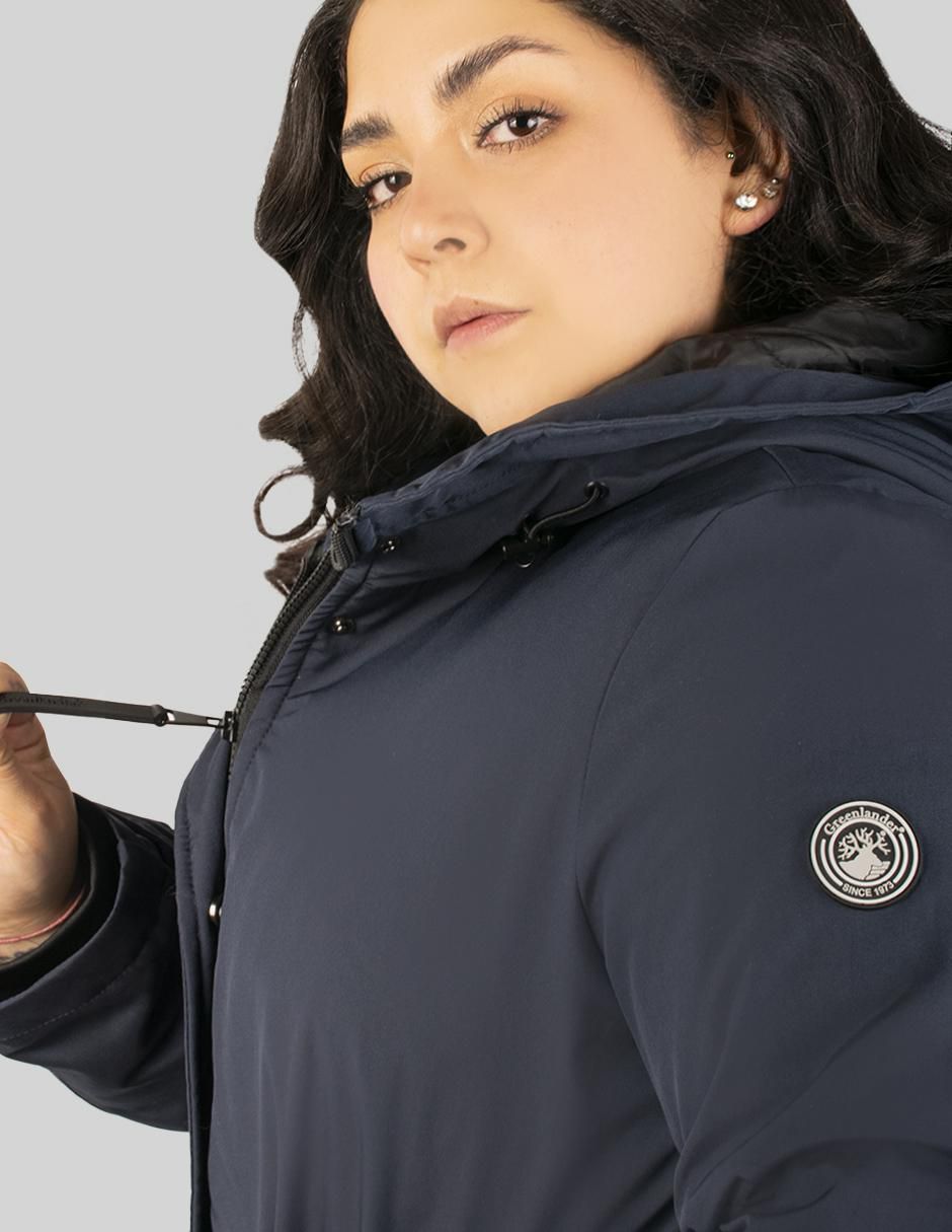 "chamarra" parka greenlander no impermeable "de" poliéster "para mujer"
