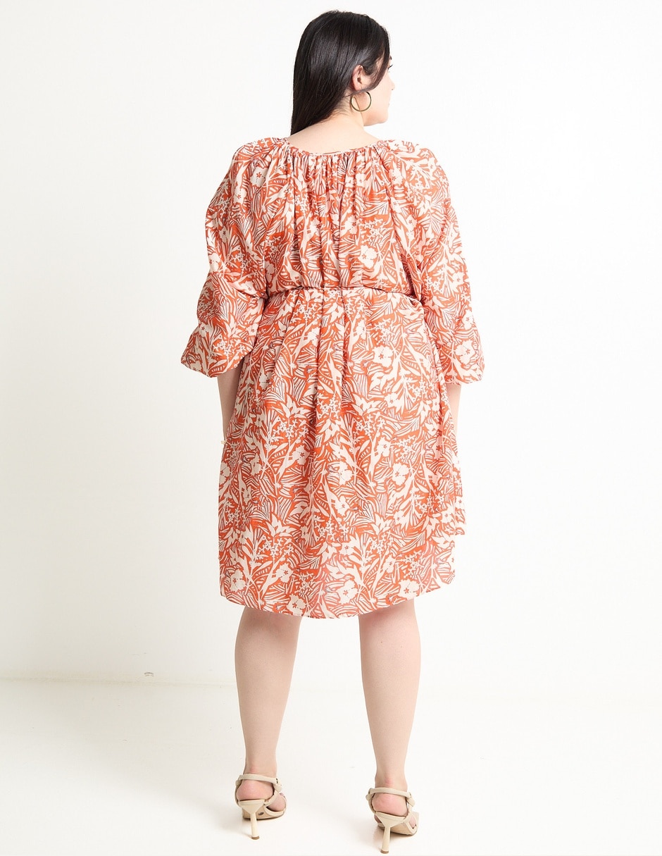 Vestido 3/4 casual para mujer 2