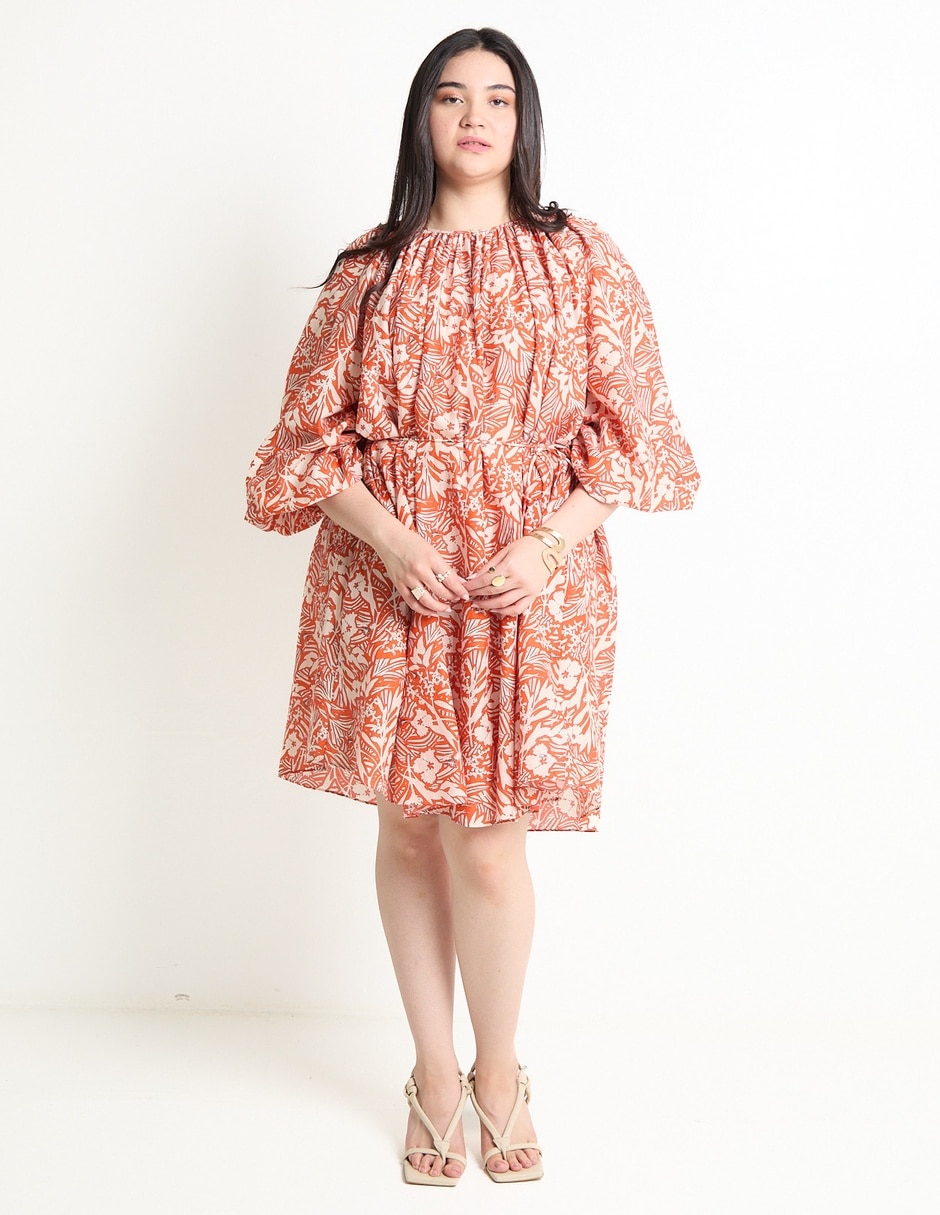 Vestido 3/4 casual para mujer 3