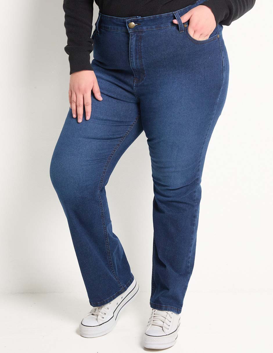 Jeans straight para mujer