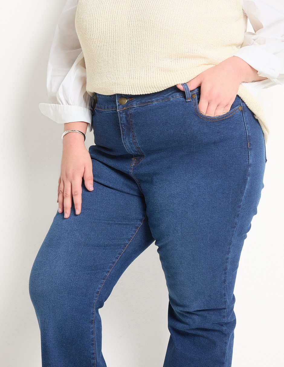 Jeans campana para mujer 4