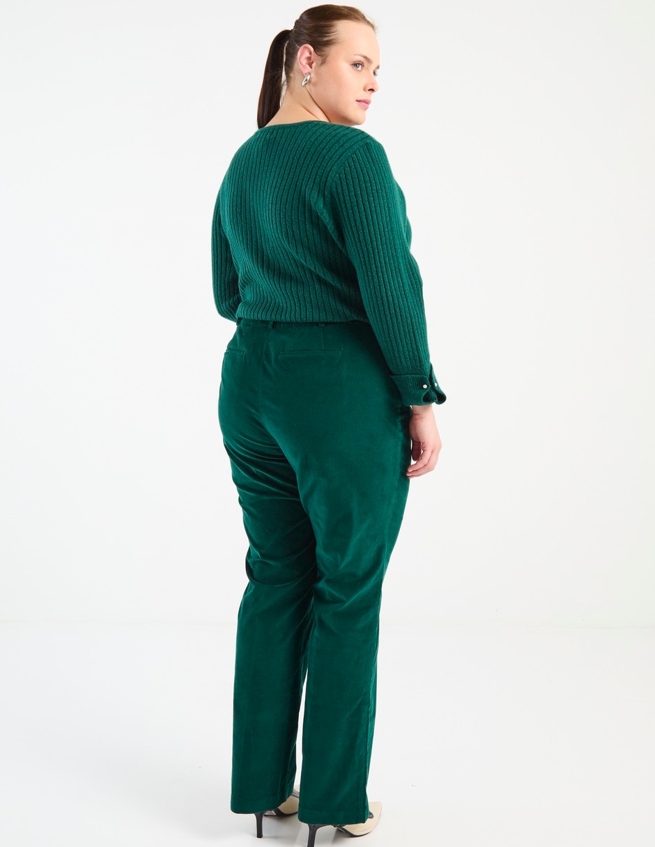 Pantalón relaxed regular para mujer 2
