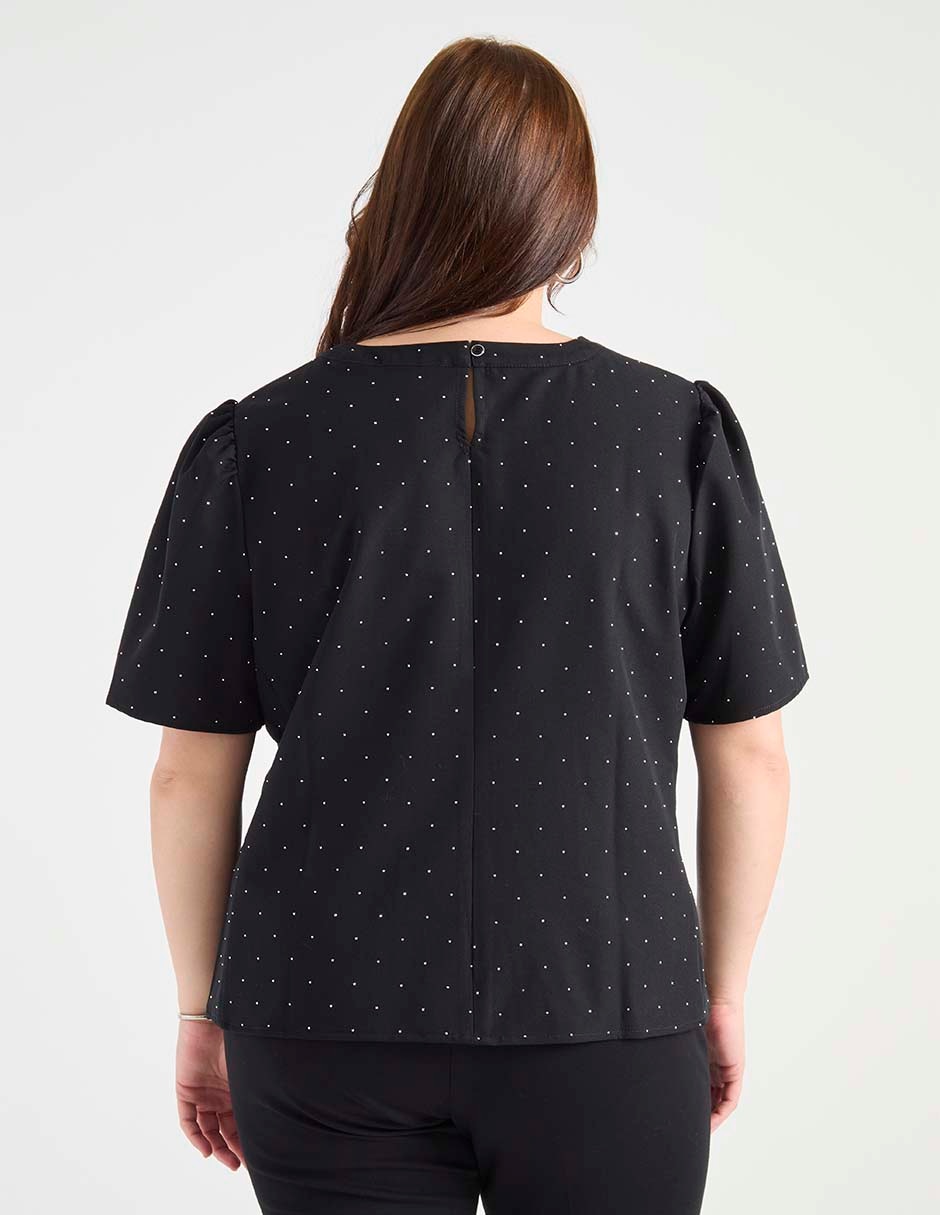 Blusa manga corta para mujer 2