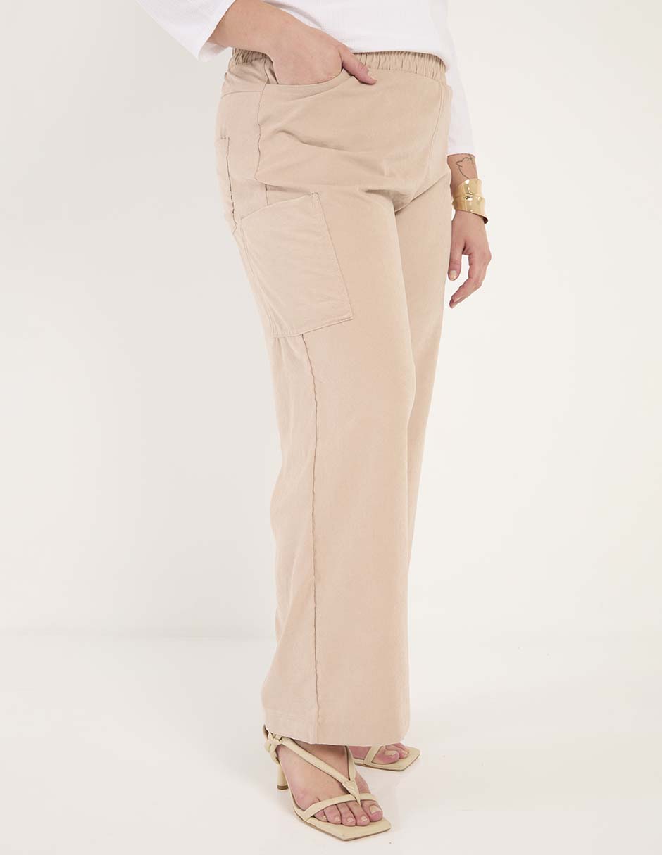Pantalón cargo amplio para mujer 1