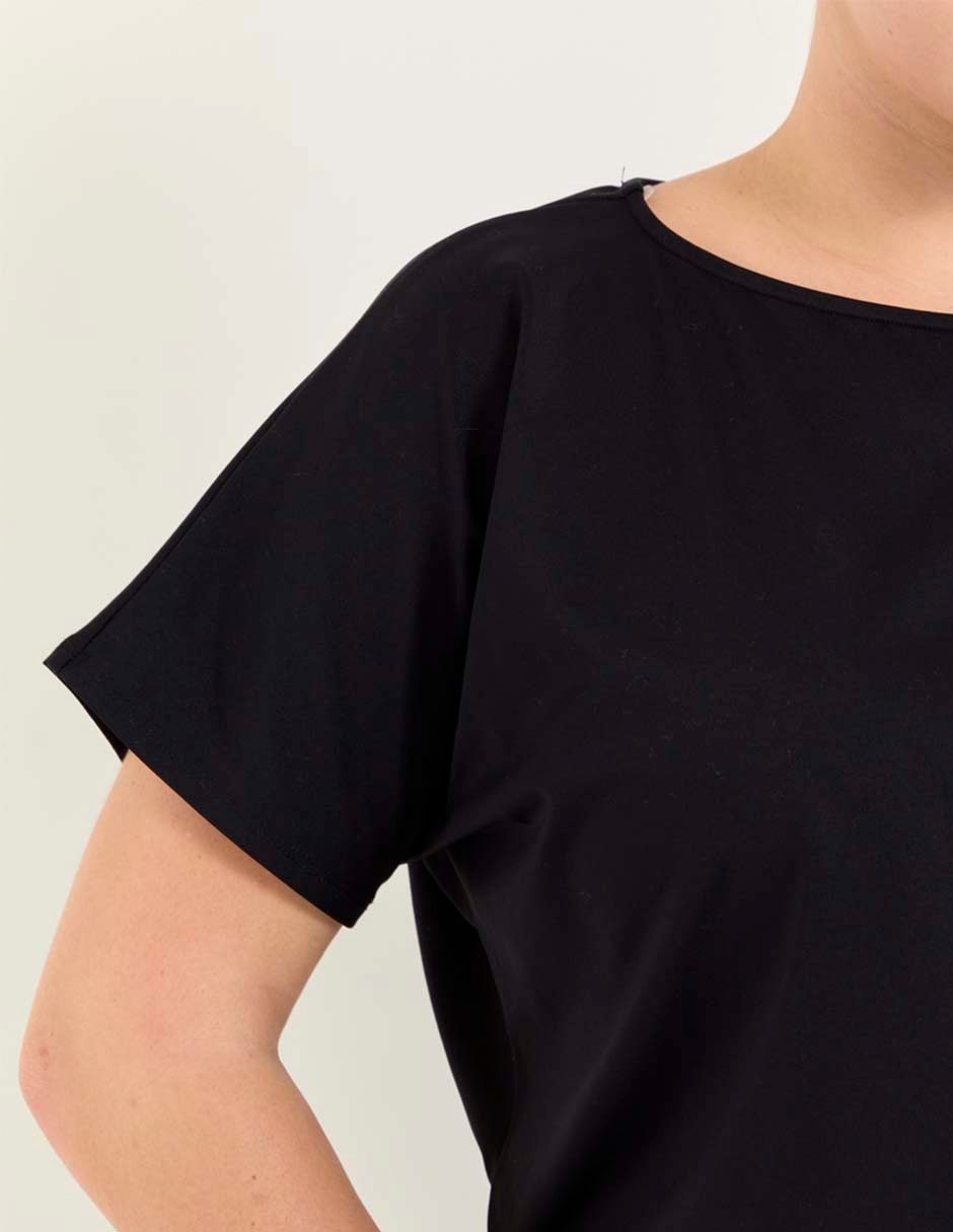 Blusa Lieb Plus manga corta para mujer