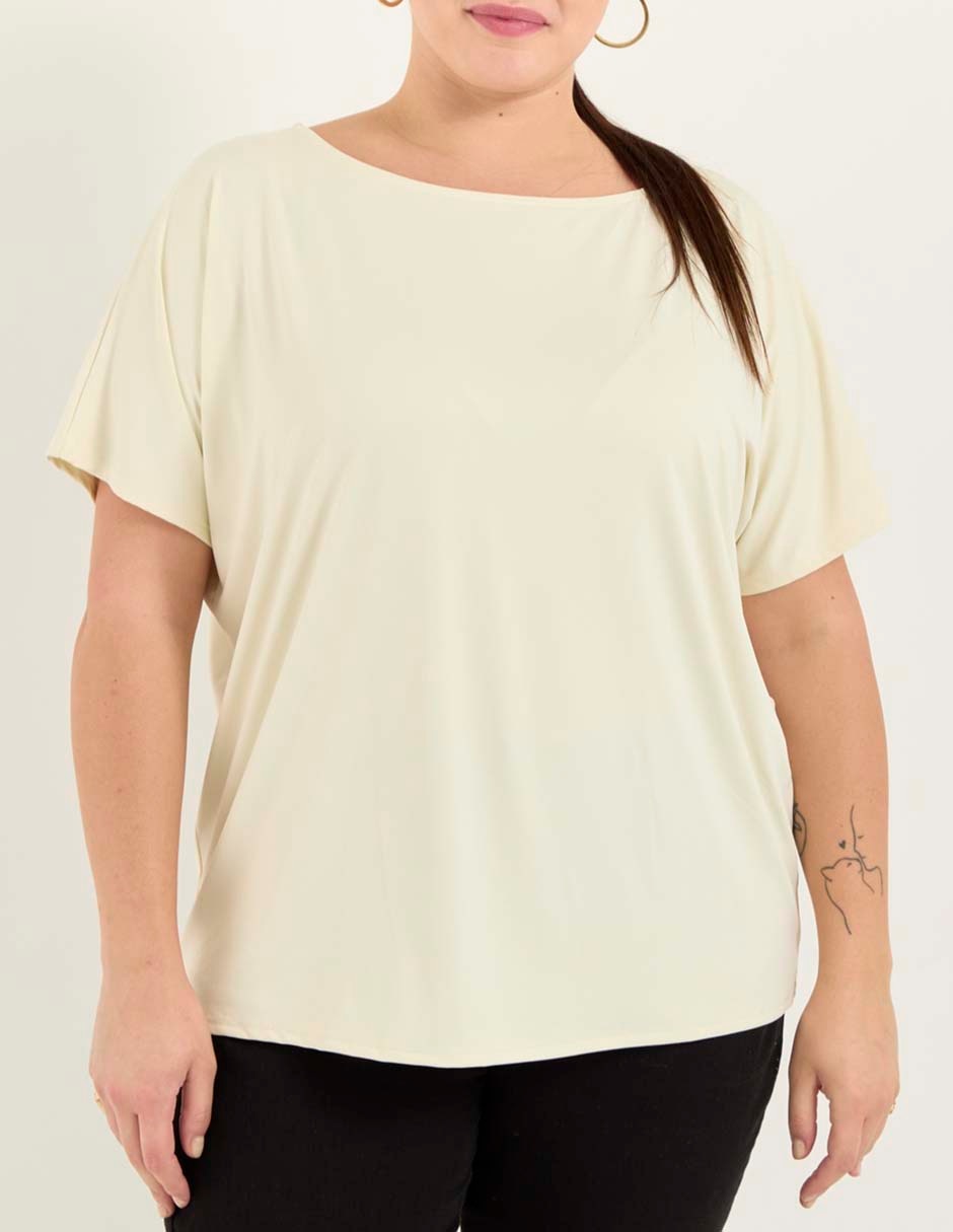 Blusa manga corta para mujer 5