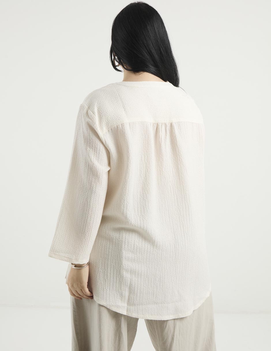 Blusa manga 3/4 para mujer 2