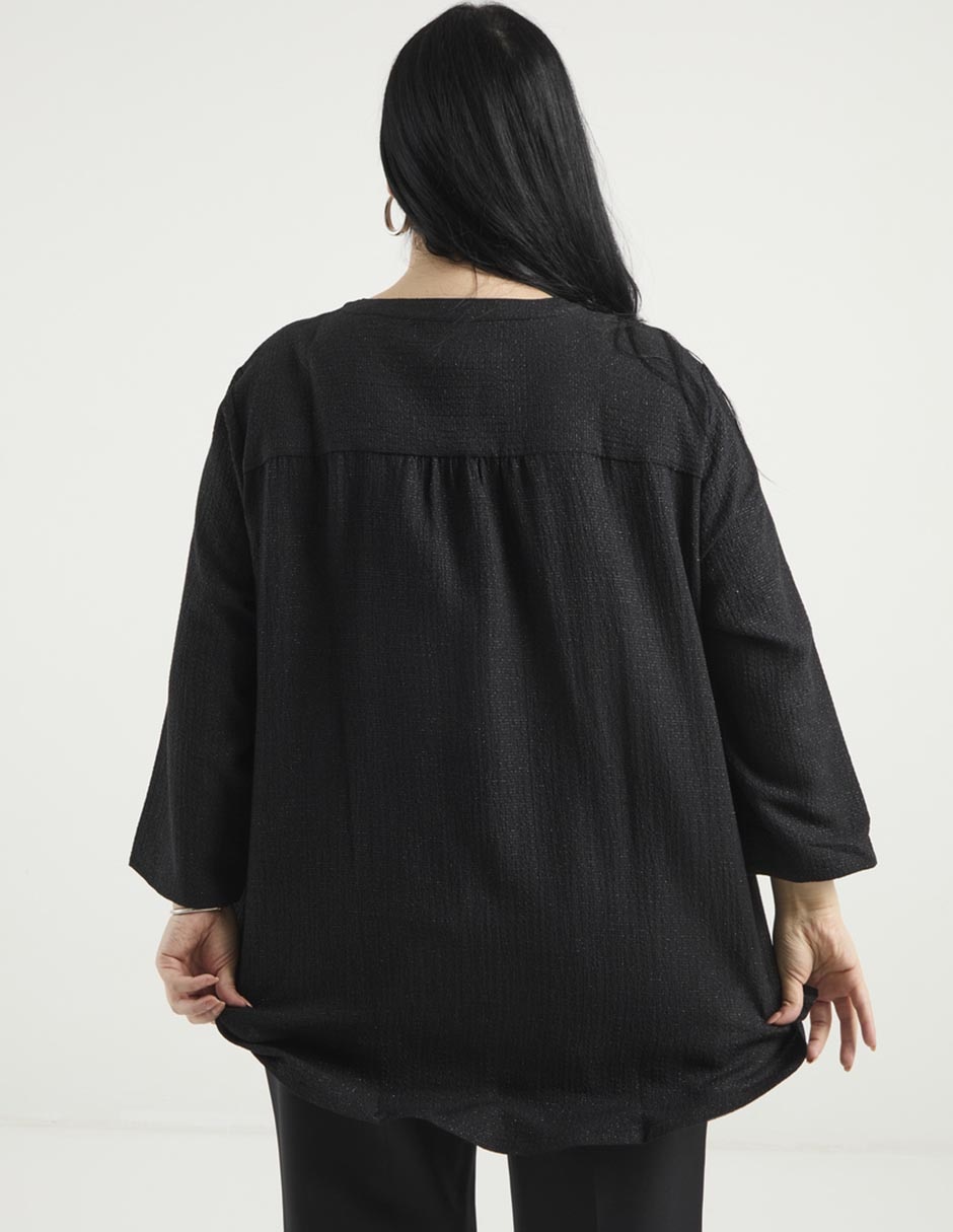 Blusa Liz Claiborne manga 3/4 para mujer