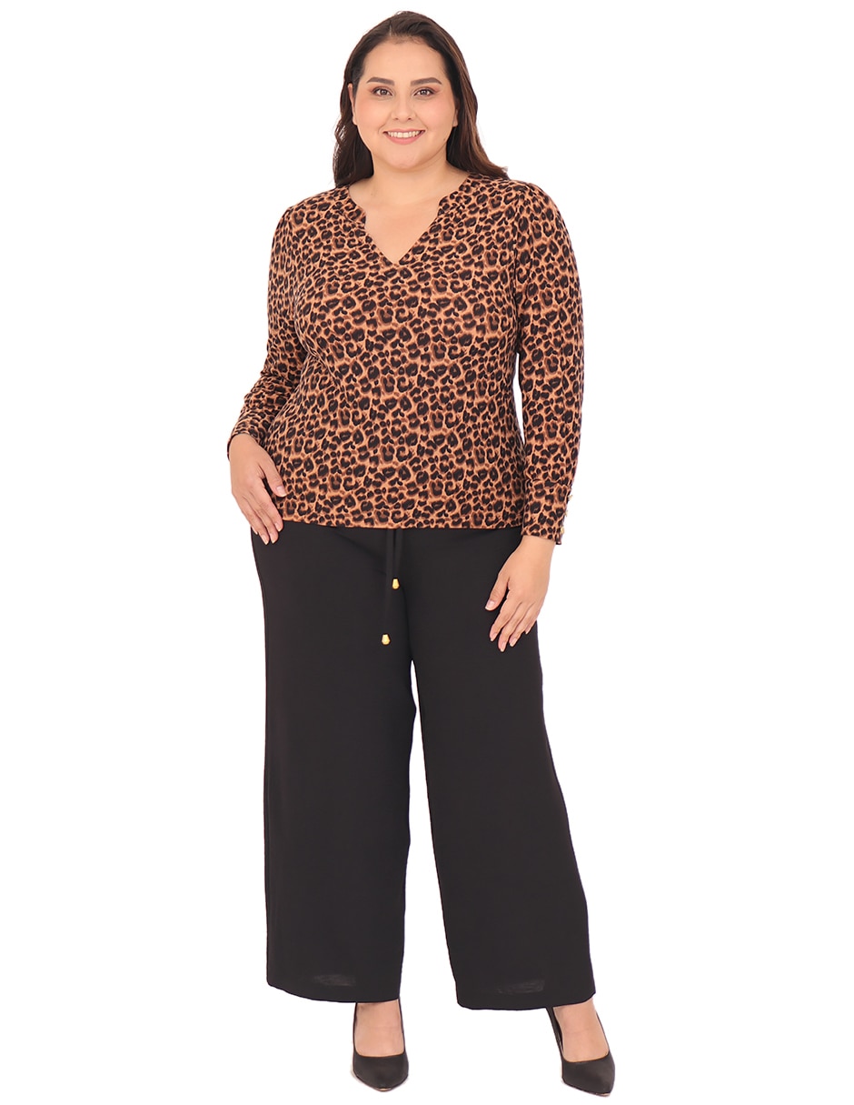 Blusa manga larga para mujer 2
