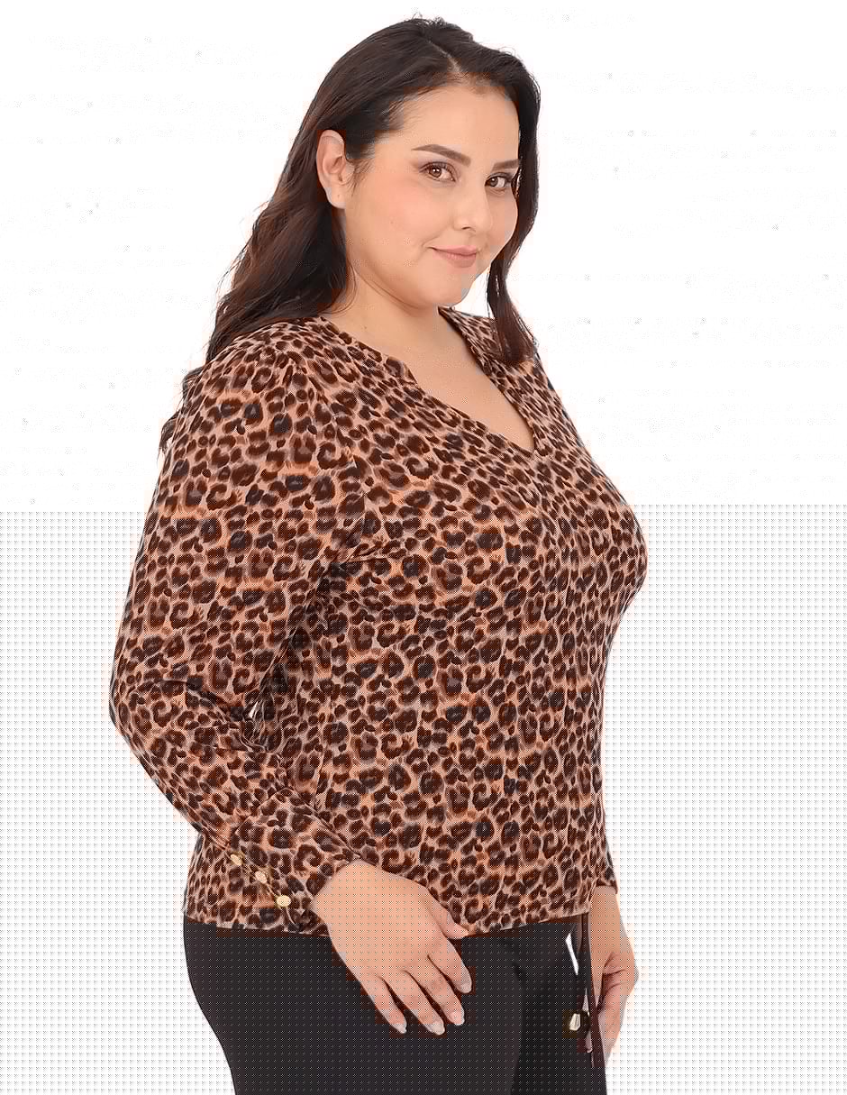 Blusa manga larga para mujer 3