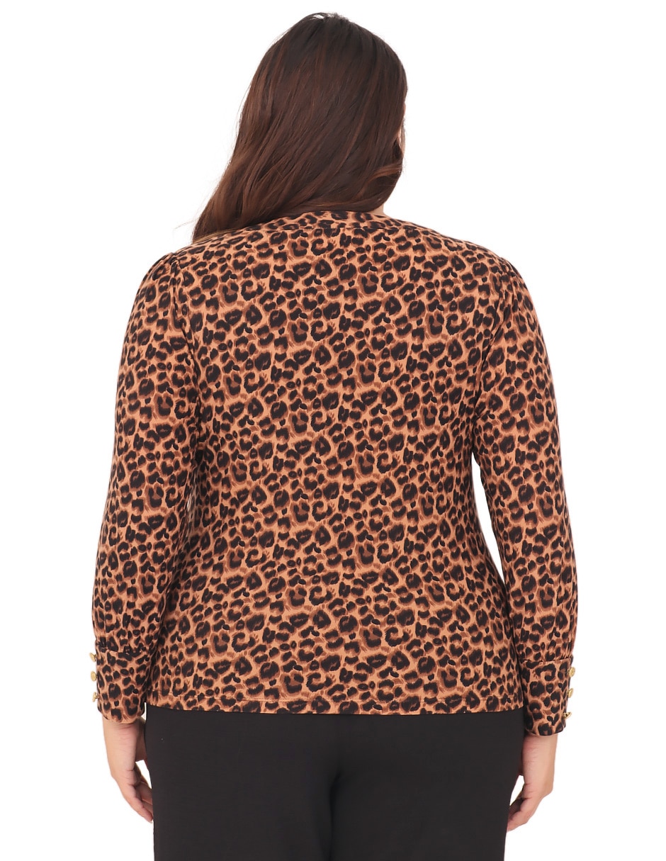 Blusa manga larga para mujer 6