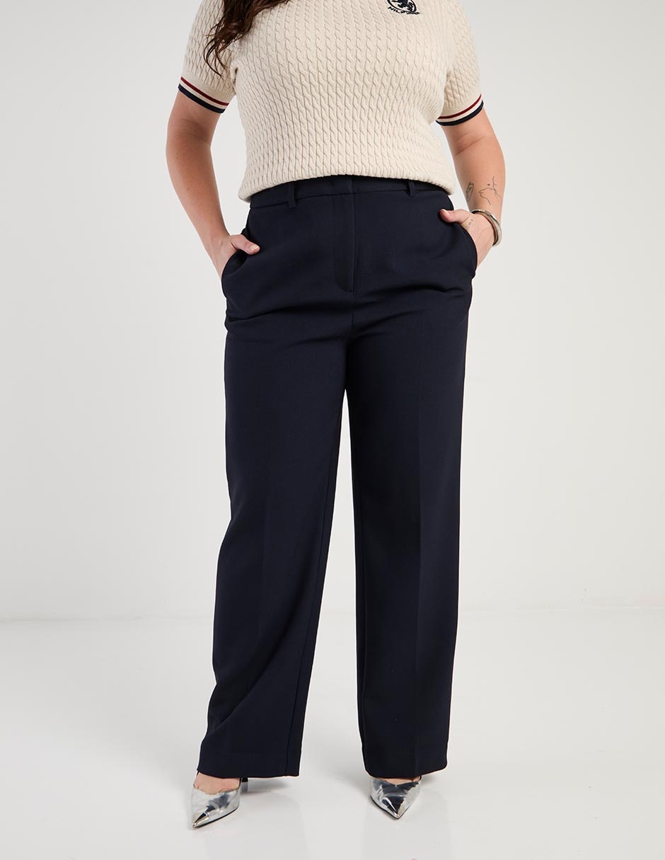 Pantalón chino straight para mujer Pantalón chino straight para mujer